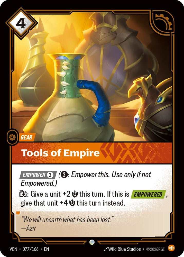 Image for Tools of Empire (077/166) [Vendetta] (VEN) - Riftbound: League of Legends Trading Card Game
