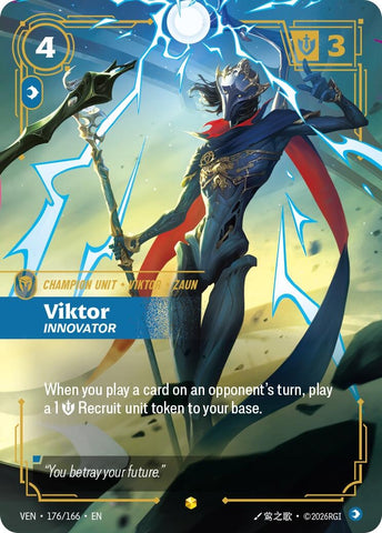 Image for Viktor, Innovator (176/166) [Vendetta] (VEN) - Riftbound: League of Legends Trading Card Game