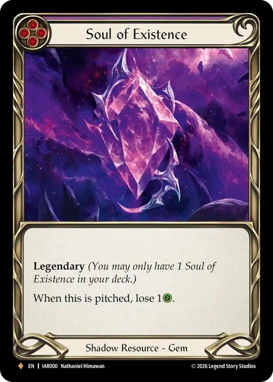 Image for Soul of Existence [Usurp the Shadow Throne] (IAR) - Flesh and Blood TCG