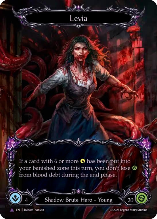 Image for Levia (Marvel) [Usurp the Shadow Throne] (IAR) - Flesh and Blood TCG