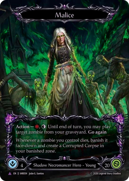 Image for Malice (Marvel) [Usurp the Shadow Throne] (IAR) - Flesh and Blood TCG