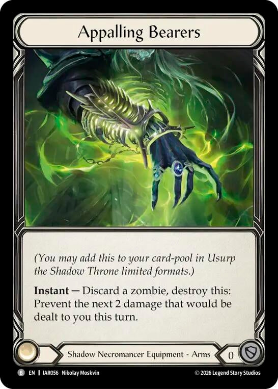 Image for Appalling Bearers [Usurp the Shadow Throne] (IAR) - Flesh and Blood TCG