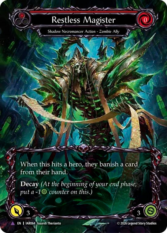 Image for Restless Magister (Marvel) [Usurp the Shadow Throne] (IAR) - Flesh and Blood TCG