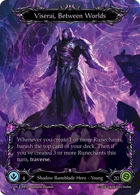 Image for Viserai, Between Worlds (Marvel) [Usurp the Shadow Throne] (IAR) - Flesh and Blood TCG