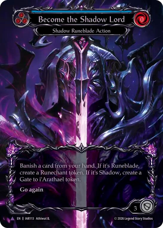 Image for Become the Shadow Lord (Marvel) [Usurp the Shadow Throne] (IAR) - Flesh and Blood TCG