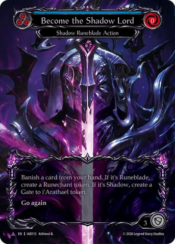 Image for Become the Shadow Lord (Marvel) [Usurp the Shadow Throne] (IAR) - Flesh and Blood TCG