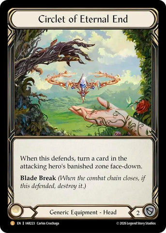 Image for Circlet of Eternal End [Usurp the Shadow Throne] (IAR) - Flesh and Blood TCG