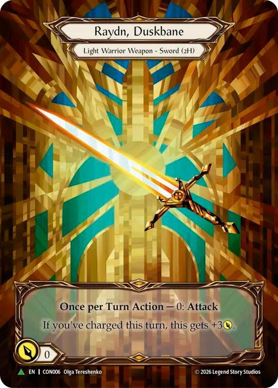 Image for Raydn, Duskbane (Marvel) - CON006 (CON006) [Flesh and Blood: Promo Cards] (PR) - Flesh and Blood TCG