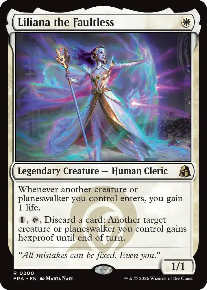 Image for Liliana the Faultless (200) [Reality Fracture] (FRA) - Magic: The Gathering