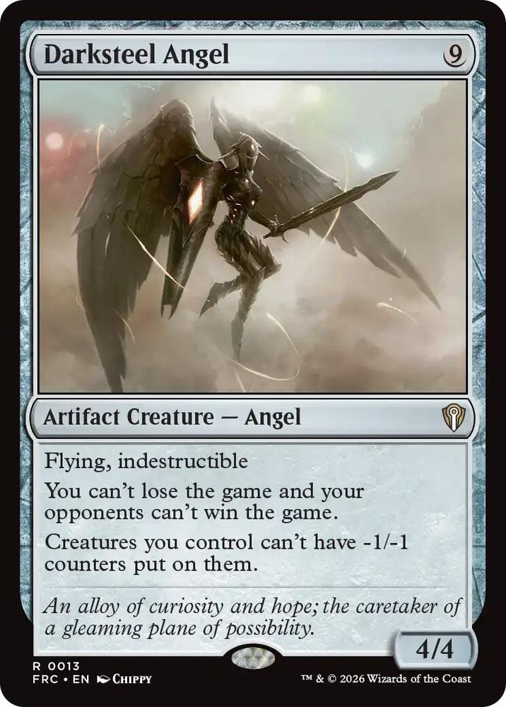 Image for Darksteel Angel [Commander: Reality Fracture] (FRC) - Magic: The Gathering