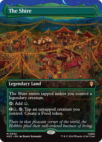 Image for The Shire (Borderless) (52) [The Hobbit: Eternal-Legal] (HOC) - Magic: The Gathering