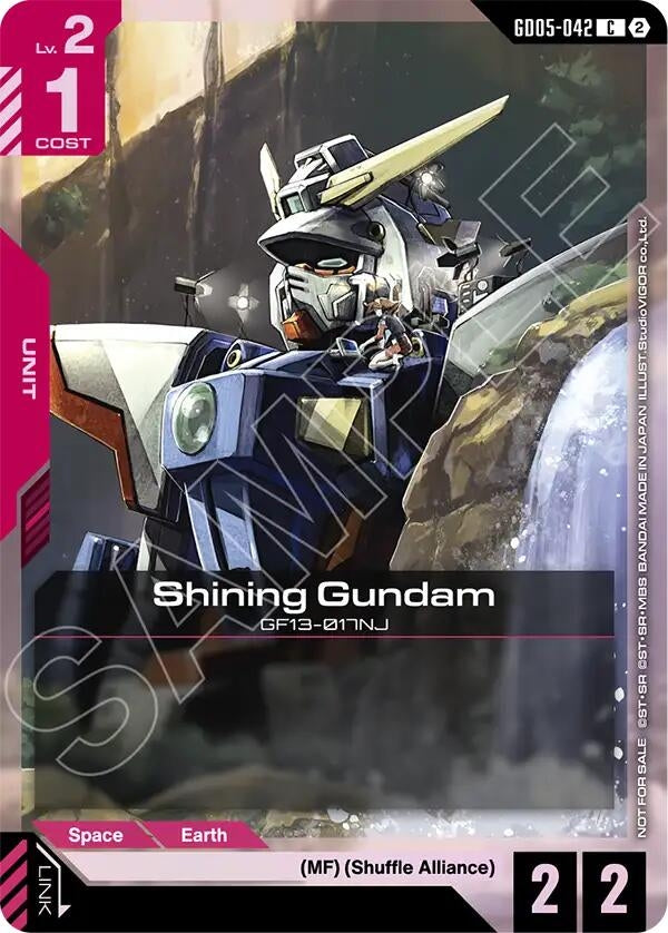 Image for Shining Gundam (GD05 Release Event) (GD05-042) [Gundam Promotional Cards] (GCG-PR) - Gundam Card Game