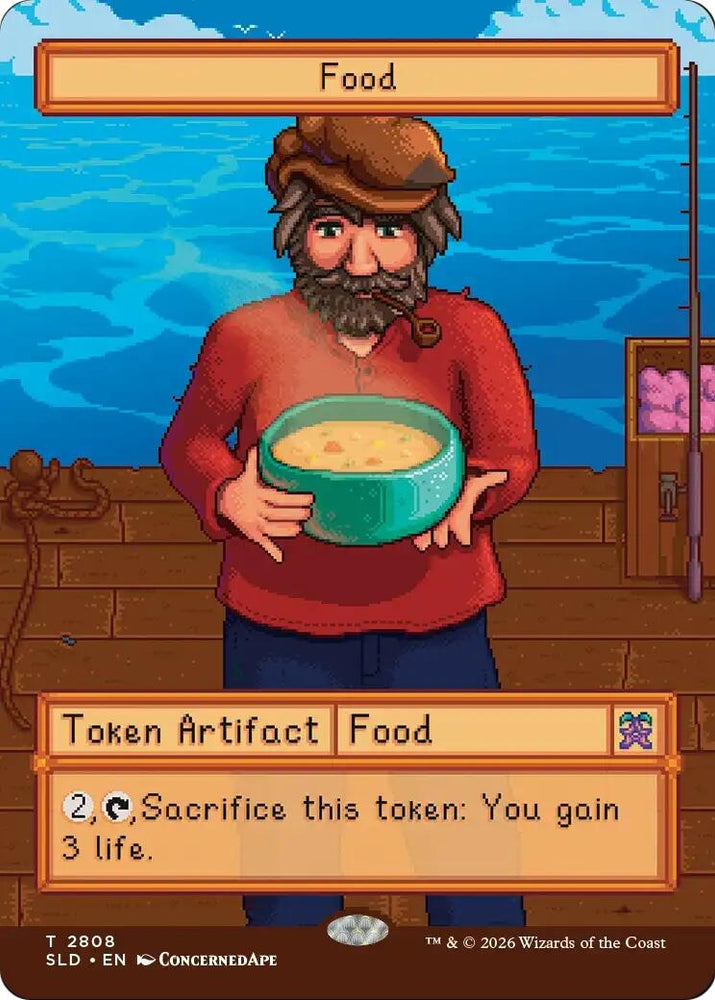 Image for Food Token (2808) (2808) [Secret Lair Drop Series] (SLD) - Magic: The Gathering