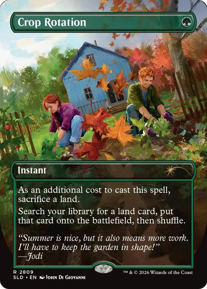 Image for Crop Rotation (2809) [Secret Lair Drop Series] (SLD) - Magic: The Gathering