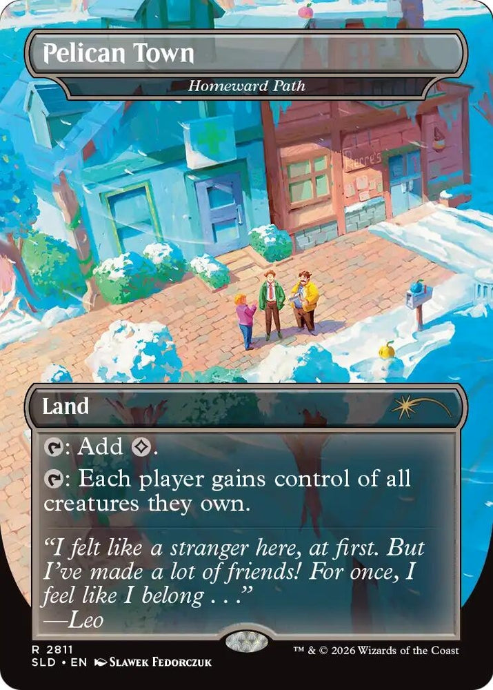 Image for Pelican Town - Homeward Path (2811) [Secret Lair Drop Series] (SLD) - Magic: The Gathering