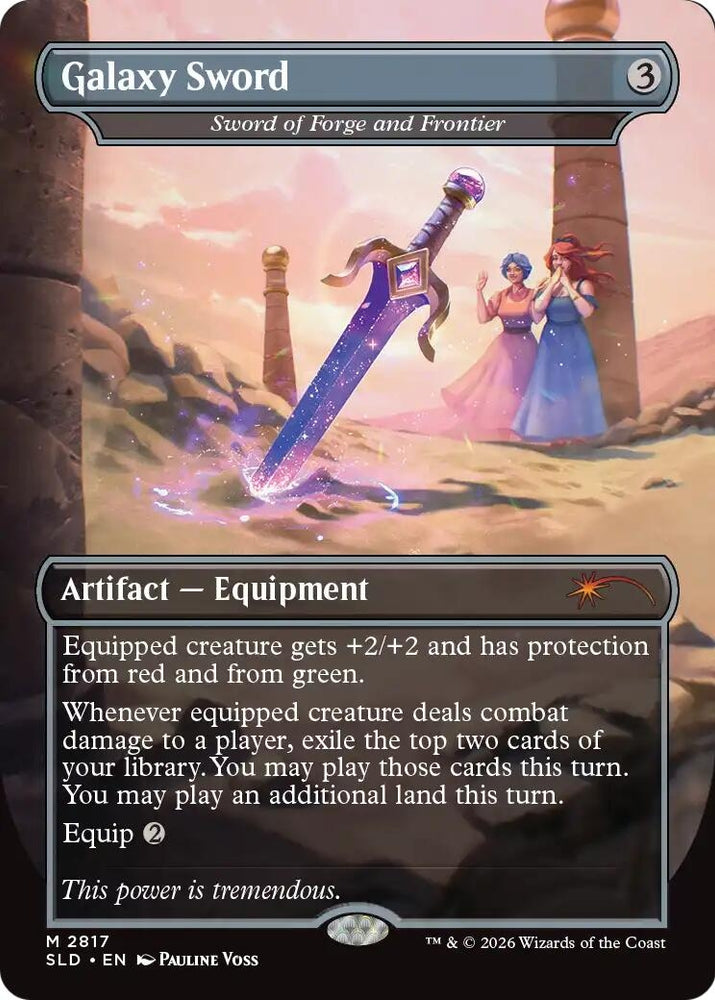 Image for Galaxy Sword - Sword of Forge and Frontier (2817) [Secret Lair Drop Series] (SLD) - Magic: The Gathering