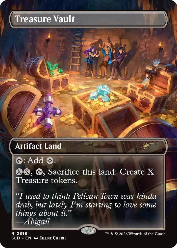 Image for Treasure Vault (2818) [Secret Lair Drop Series] (SLD) - Magic: The Gathering