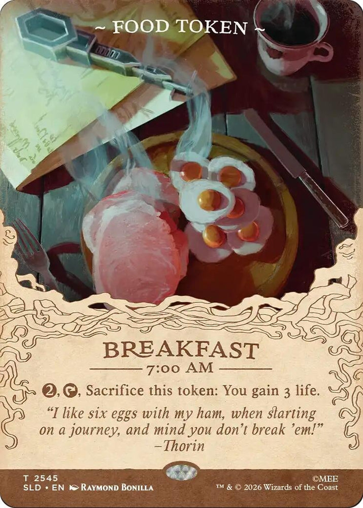 Image for Food Token (2545) (2545) [Secret Lair Drop Series] (SLD) - Magic: The Gathering