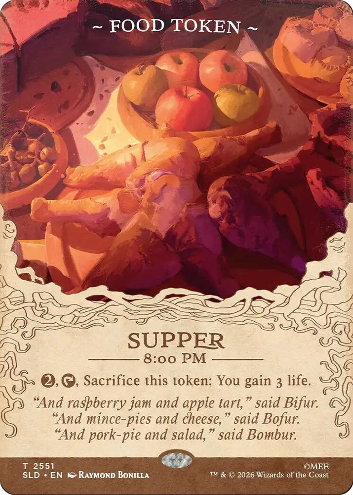 Image for Food Token (2551) (2551) [Secret Lair Drop Series] (SLD) - Magic: The Gathering