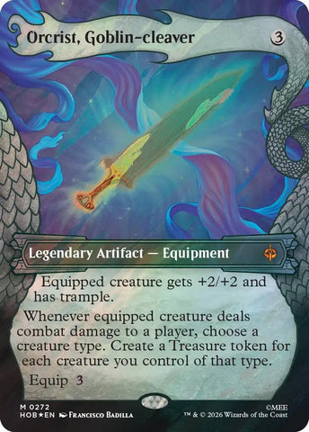 Image for Orcrist, Goblin-cleaver (Showcase) (Surge Foil) (272) [The Hobbit] (HOB) - Magic: The Gathering