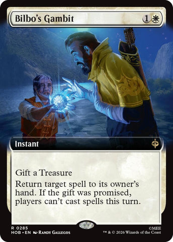Image for Bilbo's Gambit (Extended Art) (285) [The Hobbit] (HOB) - Magic: The Gathering