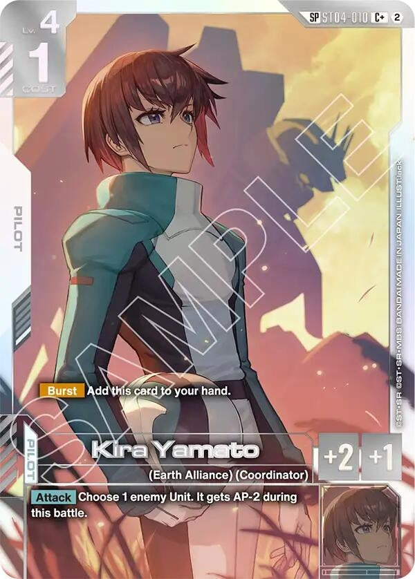 Image for Kira Yamato (C+) (SP) (ST04-010) [Freedom Ascension] (GD05) - Gundam Card Game