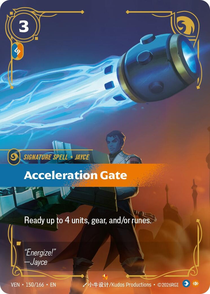 Image for Acceleration Gate (150/166) [Vendetta] (VEN) - Riftbound: League of Legends Trading Card Game
