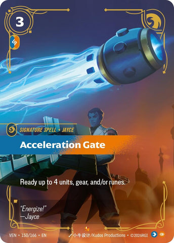 Image for Acceleration Gate (150/166) [Vendetta] (VEN) - Riftbound: League of Legends Trading Card Game