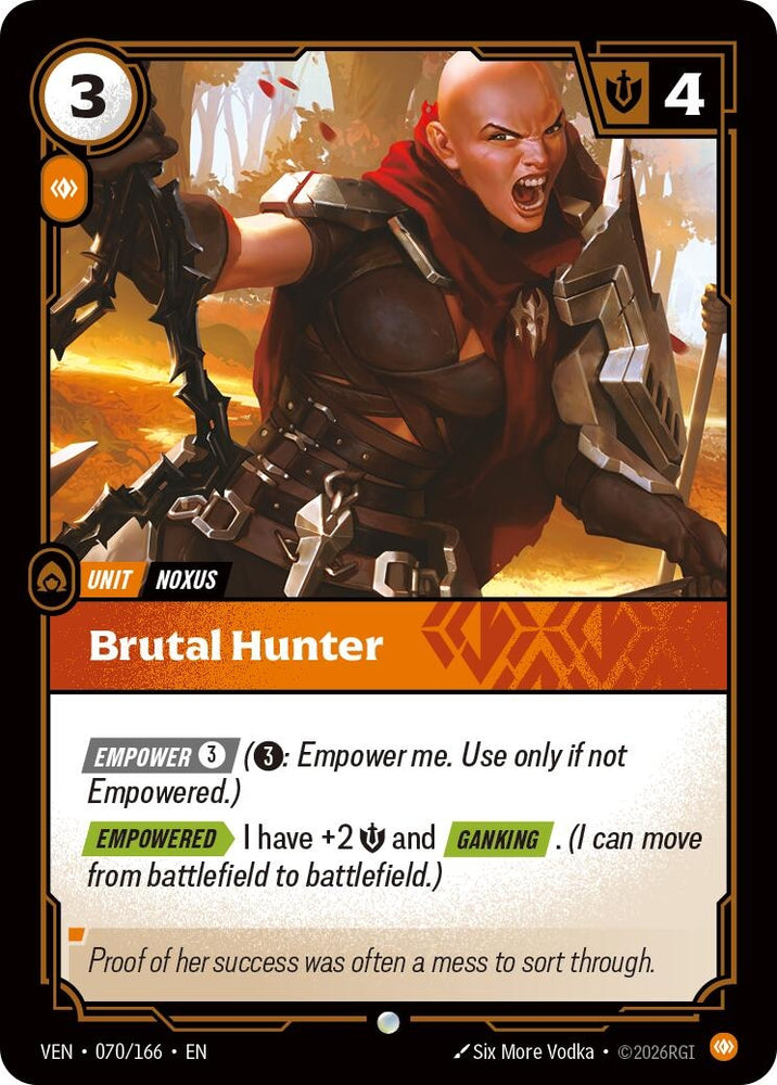Image for Brutal Hunter (070/166) [Vendetta] (VEN) - Riftbound: League of Legends Trading Card Game