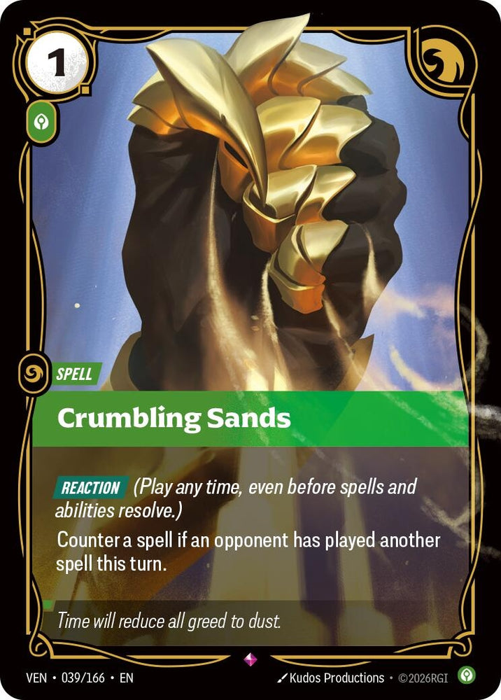 Image for Crumbling Sands (039/166) [Vendetta] (VEN) - Riftbound: League of Legends Trading Card Game