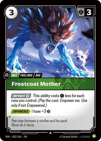Image for Frostcoat Mother (032/166) [Vendetta] (VEN) - Riftbound: League of Legends Trading Card Game