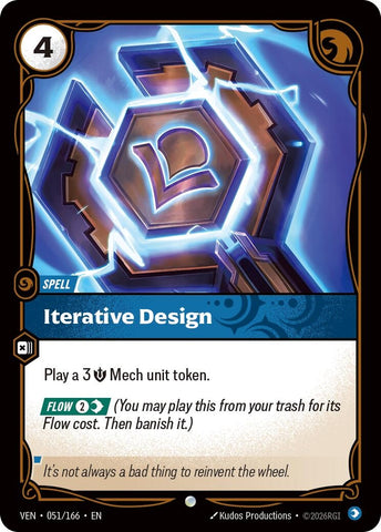 Image for Iterative Design (051/166) [Vendetta] (VEN) - Riftbound: League of Legends Trading Card Game
