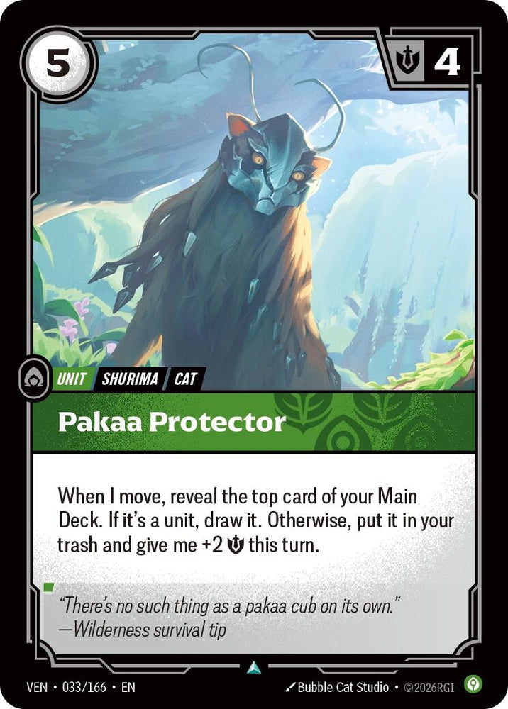 Image for Pakaa Protector (033/166) [Vendetta] (VEN) - Riftbound: League of Legends Trading Card Game