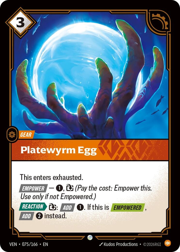 Image for Platewyrm Egg (075/166) [Vendetta] (VEN) - Riftbound: League of Legends Trading Card Game
