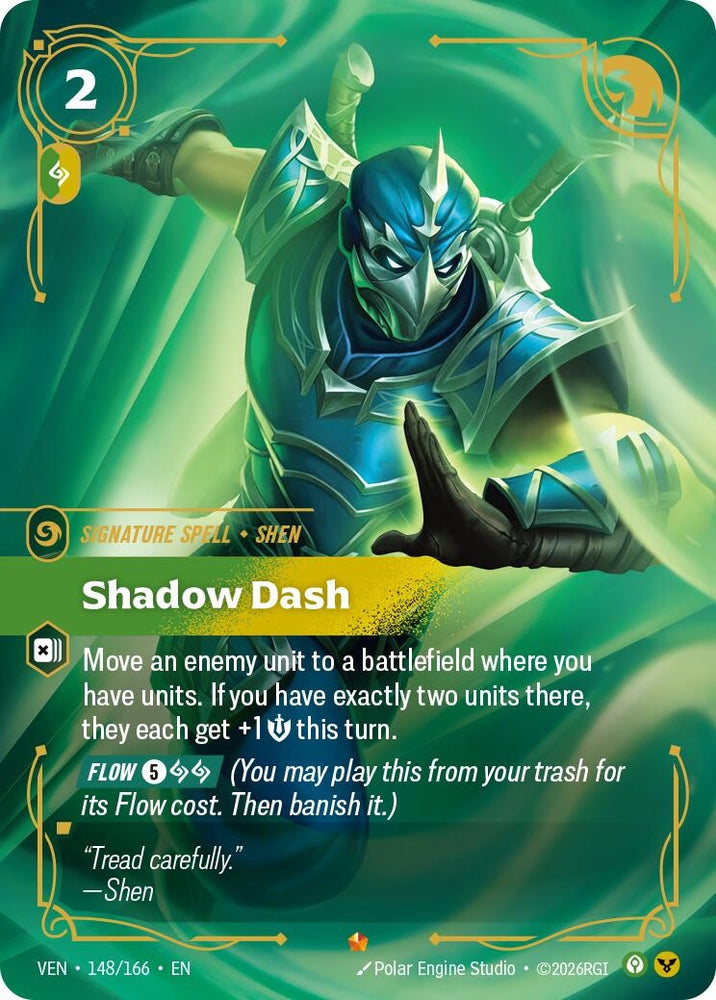 Image for Shadow Dash (148/166) [Vendetta] (VEN) - Riftbound: League of Legends Trading Card Game