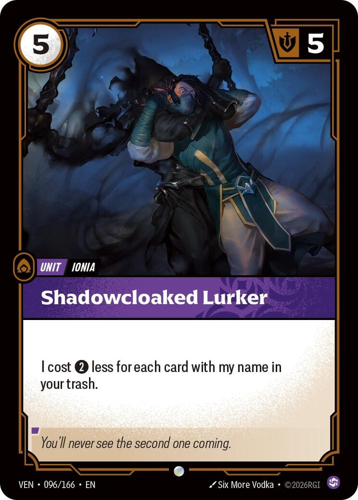 Image for Shadowblade Lurker (096/166) [Vendetta] (VEN) - Riftbound: League of Legends Trading Card Game