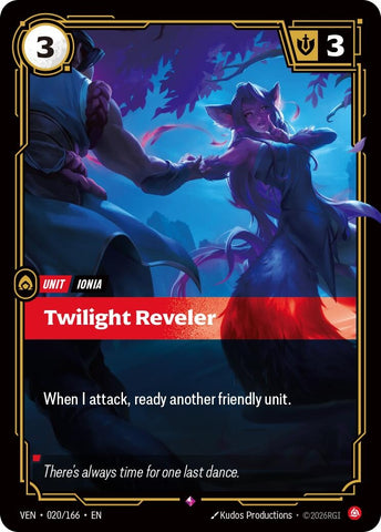 Image for Twilight Reveler (020/166) [Vendetta] (VEN) - Riftbound: League of Legends Trading Card Game