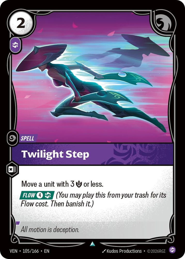 Image for Twilight Step (105/166) [Vendetta] (VEN) - Riftbound: League of Legends Trading Card Game