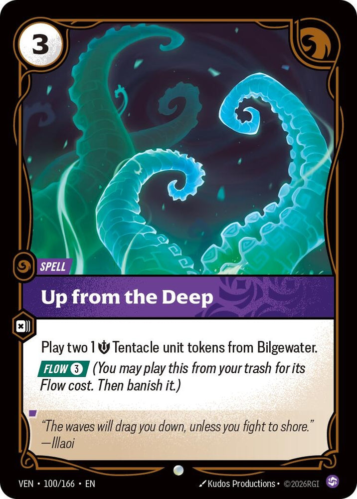 Image for Up from the Deep (100/166) [Vendetta] (VEN) - Riftbound: League of Legends Trading Card Game