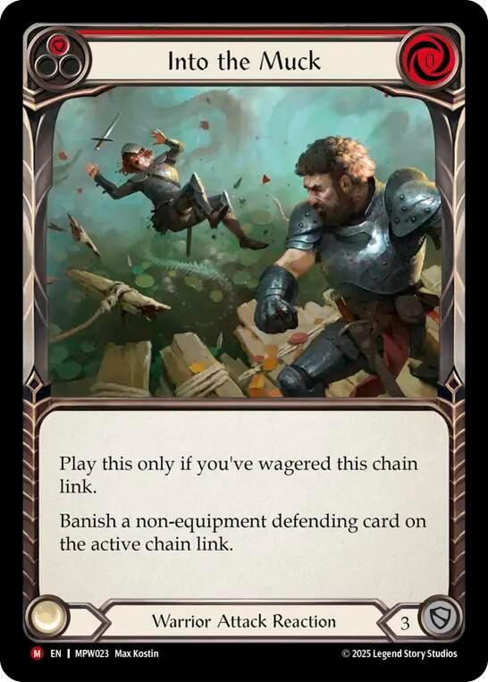 Image for Into the Muck (MPW023) [Mastery Pack Warrior] (MPW) - Flesh and Blood TCG
