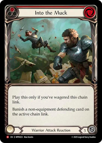 Image for Into the Muck (MPW023) [Mastery Pack Warrior] (MPW) - Flesh and Blood TCG