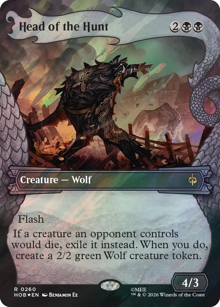 Image for Head of the Hunt (Showcase) (Surge Foil) (260) [The Hobbit] (HOB) - Magic: The Gathering