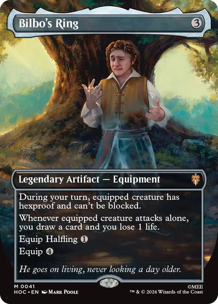 Image for Bilbo's Ring (Borderless) (41) [The Hobbit: Eternal-Legal] (HOC) - Magic: The Gathering