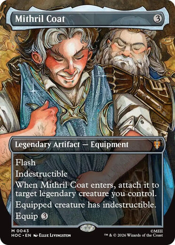 Image for Mithril Coat (Borderless) (43) [The Hobbit: Eternal-Legal] (HOC) - Magic: The Gathering