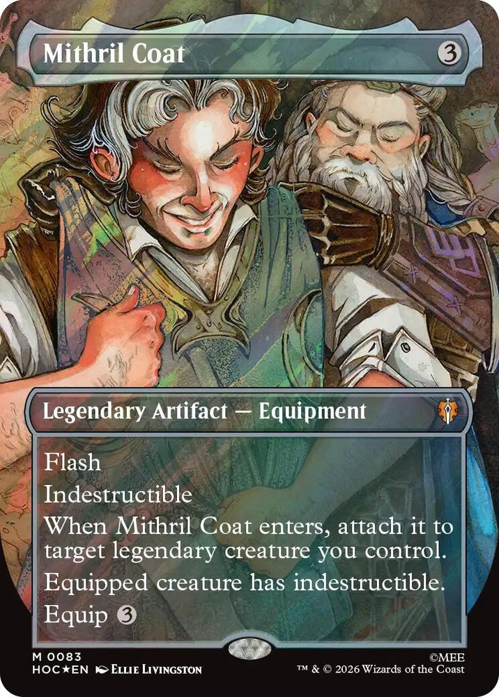 Image for Mithril Coat (Borderless) (Surge Foil) (83) [The Hobbit: Eternal-Legal] (HOC) - Magic: The Gathering
