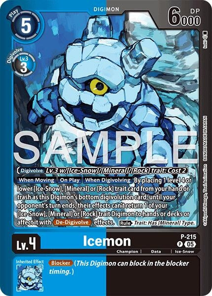 Icemon (P-215 P) [Limited Card Pack -Final Crest-] (LM-08)