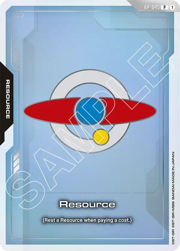 Image for Resource (RP-045) (EVX07 Resource Set) (RP-045) [Promotional Resource Tokens] (RP) - Gundam Card Game