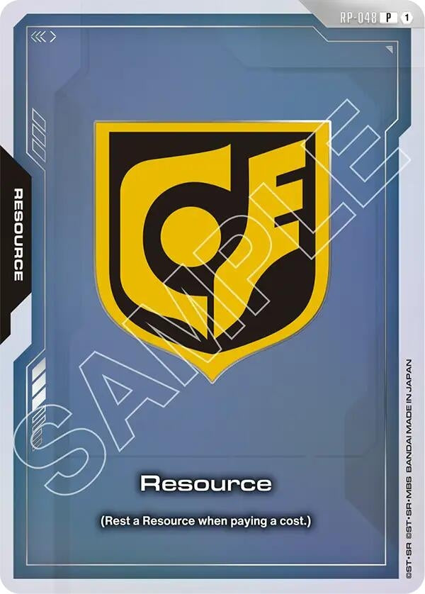 Image for Resource (RP-048) (EVX07 Resource Set) (RP-048) [Promotional Resource Tokens] (RP) - Gundam Card Game
