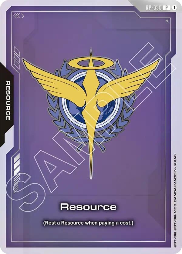 Image for Resource (RP-050) (EVX07 Resource Set) (RP-050) [Promotional Resource Tokens] (RP) - Gundam Card Game