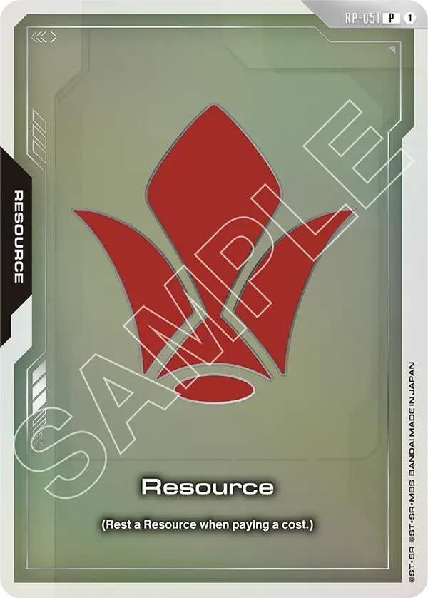 Image for Resource (RP-051) (EVX07 Resource Set) (RP-051) [Promotional Resource Tokens] (RP) - Gundam Card Game